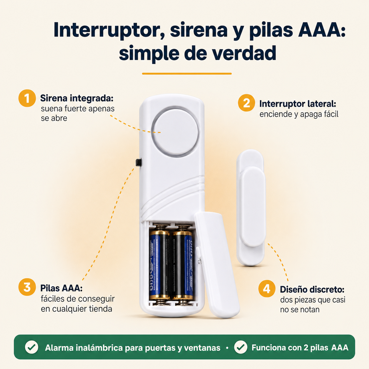 Alarma Antirrobo Magnetica Inalambrica - id37526 — vista 3