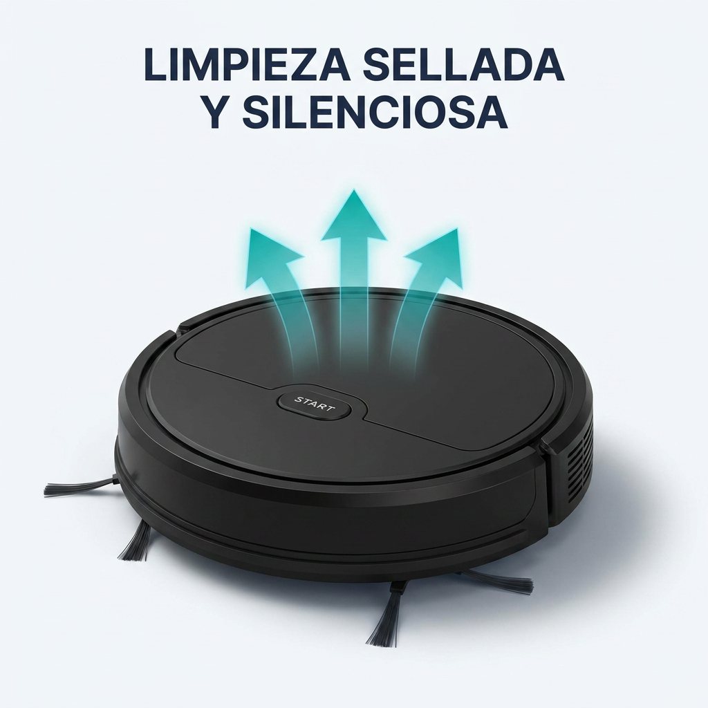 Allergy Shield - Robot de Purificación de Suelos