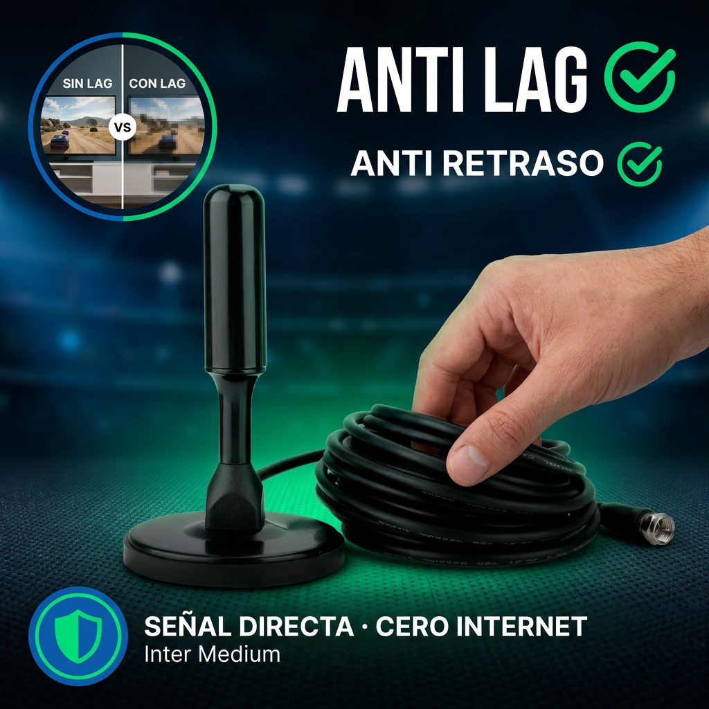 Stadium Real Time - Sintonizador Digital Anti-Lag